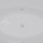 Этажерка для фруктов и десертов «Вивьен», 2 ярусная, пластик, овальная, 25.5×17,5/30×21.5 см, белая - Фото 4