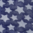 Плед «Звездопад» цвет синий 160×200 см, пл. 210 г/м², 100% п/э - Фото 2