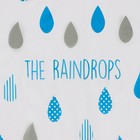 Штора для ванной Доляна «Капли», 180×180 см, EVA - Фото 2