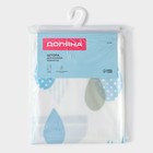 Штора для ванной Доляна «Капли», 180×180 см, EVA - Фото 6