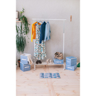 Короб стеллажный для хранения «Зигзаг», 25×25×25 см, цвет синий - Фото 6