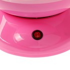 Аппарат для приготовления сладкой ваты Luazon LCC-01, 500 Вт, розовый - Фото 6