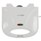 Сэндвичница Luazon LT-01, 750 Вт, антипригарное покрытие, белая - Фото 3