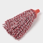 Насадка для швабры веревочная Доляна, х/б 300 г, длина нити 33 см, МИКС - Фото 2