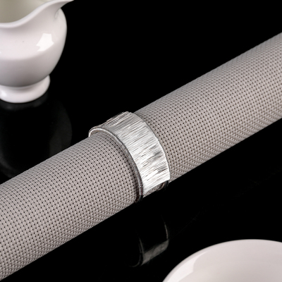 Кольцо для салфеток «Аврора», 4.5×2 см, железо, серебристое