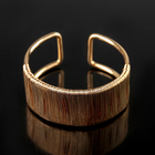 Кольцо для салфеток «Аврора», 5×2 см, цвет золотой - фото 8448059