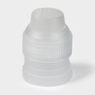 Набор кондитерский, 8 предметов: 5 насадок, адаптер, мешок, шпатель, насадки, цвет МИКС - Фото 4