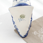 Салфетница гжель «Рыбка», бело-синий,керамика, - Фото 5