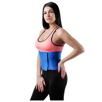 Пояс на талию для похудения ONLYTOP, 100×20×0.2 см, чёрный