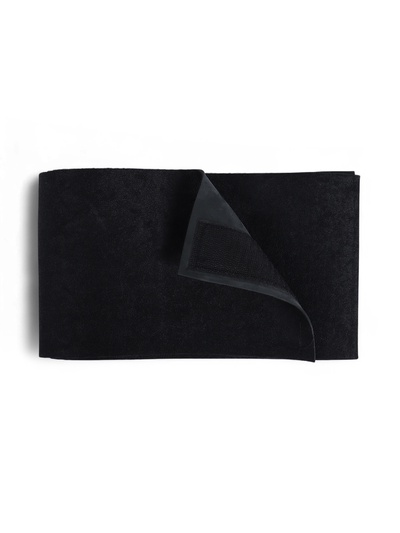 Пояс на талию для похудения ONLYTOP, 100×20×0.4 см, чёрный