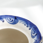 Сахарница "Утро", гжель, фарфор, 13х15 см - Фото 4