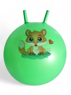 Мяч - прыгун с рожками ONLYTOP, d=55 см, цвет МИКС - Фото 2