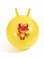 Мяч - прыгун с рожками ONLYTOP, d=55 см, цвет МИКС - Фото 4