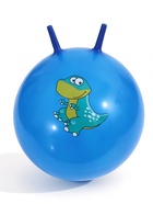 Мяч - прыгун с рожками ONLYTOP, d=55 см, цвет МИКС - Фото 1