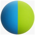 Мяч для большого тенниса ONLYTOP, цвета МИКС - фото 8360189