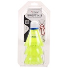 Набор воланов для бадминтона ONLYTOP SWIFT HIT, 3 шт., нейлон, жёлтый - Фото 8