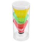 Набор воланов для бадминтона, 3 шт., пластик, в тубе, цвет МИКС - Фото 9