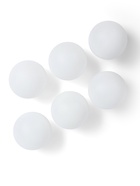 Мяч для настольного тенниса, PP, цвет белый - фото 121139151