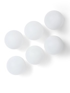 Мяч для настольного тенниса, набор 12 шт., PP, цвет белый - Фото 4