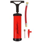 Насос для мячей ONLYTOP, 17 см, 2 насадки, шнур, цвета МИКС - Фото 10