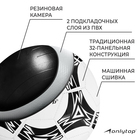 Футбольный мяч ONLYTOP, машинная сшивка, 32 панели, р. 5, PVC - Фото 3