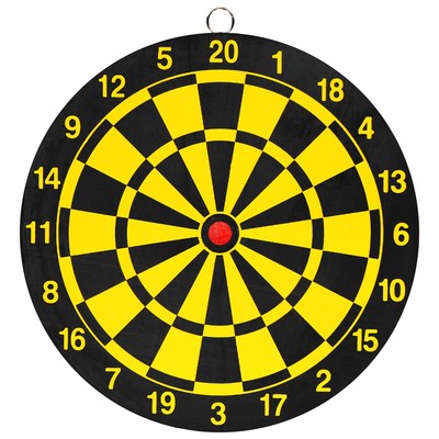Дартс, мишень диаметром 22 см, 2 дротика