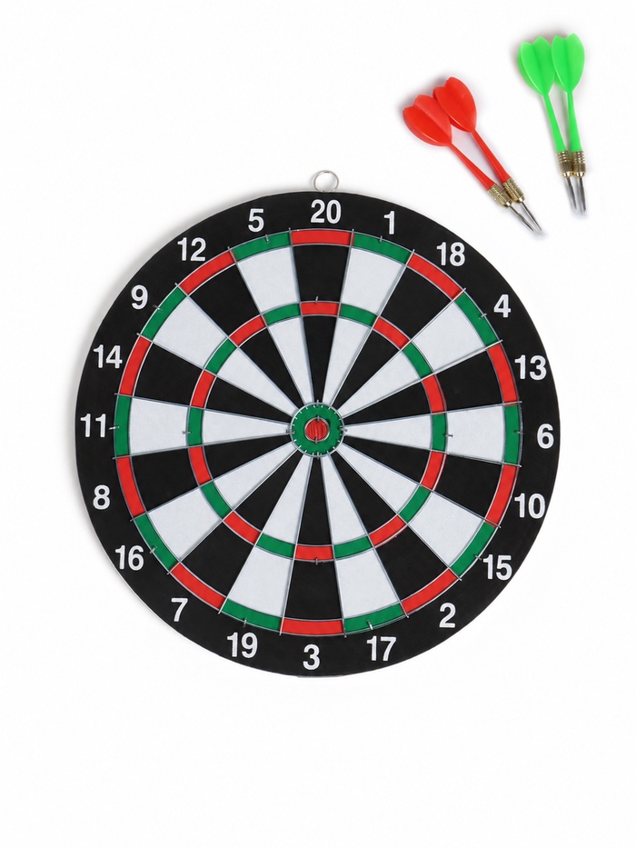 Дартс ONLYTOP, d=30 см, 4 дротика - Фото 1