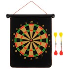 Дартс ONLYTOP, магнитное полотно диаметром 30 см, 4 дротика - Фото 4