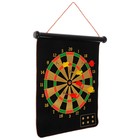 Дартс ONLYTOP, магнитное полотно диаметром 38 см, 6 дротиков - Фото 6