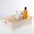 Корзина для хранения с крышкой «Береста», 7,5 л, 35×24,5×10,5 см, цвет слоновая кость - Фото 4