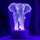 Светильник "Слон" LED RGB от сети 9,5х12,5х19см RISALUX - Фото 4