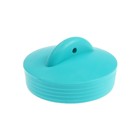 Пробка для ванны Aquant NM300-150-MR, 1 1/2", d=45 мм, голубая - фото 301385539