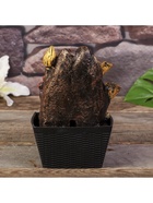 Фонтан настольный с подсветкой «Бронзовый Ганеша и лотосы», от сети, 22×13×13 см 4098093