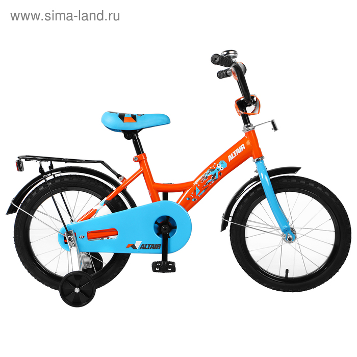 Велосипед 16" Altair KIDS 2019, цвет оранжевый
