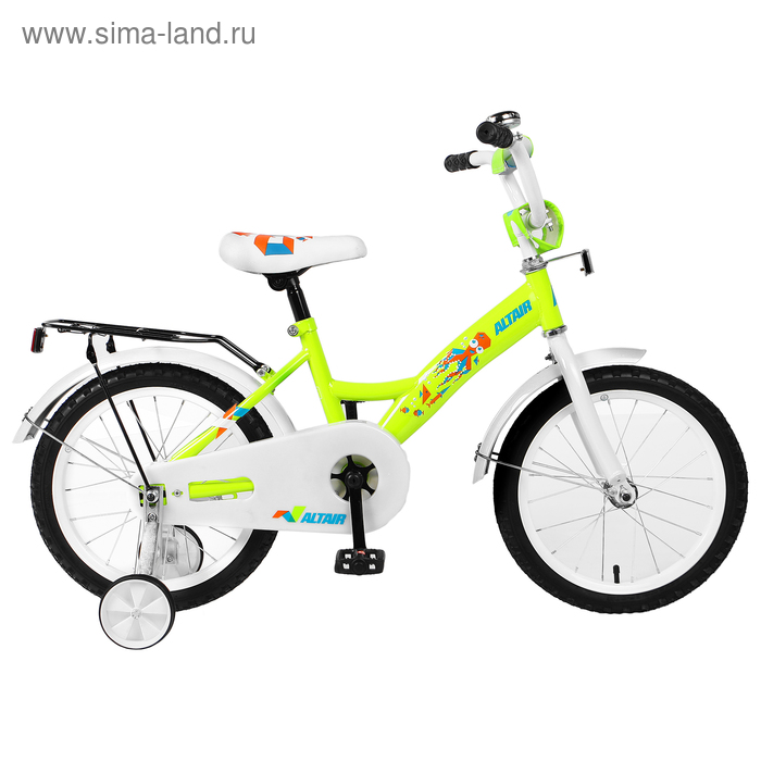Велосипед 16" Altair KIDS 2019, цвет зелёный