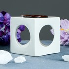 Аромалампа "Куб" белая, 9,5 см - Фото 3