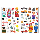 Наклейки многоразовые «Познавательные» №1, набор 3 шт., А4 - Фото 4