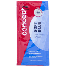 

Порошок для осветления волос Concept Soft Blue, 30 г