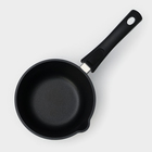 Набор кухонной посуды «Традиция №1», антипригарное покрытие, крышка, цвет чёрный - фото 4268608