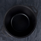 Набор кухонной посуды «Традиция №10», крышка, антипригарное покрытие, цвет чёрный - фото 8988855