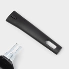 Сковорода блинная KUKMARA, d=22 см, пластиковая ручка, антипригарное покрытие, алюминий, чёрная - Фото 3