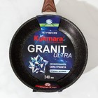 Сковорода Granit ultra, d=24 см, с ручкой, антипригарное покрытие - фото 4268767