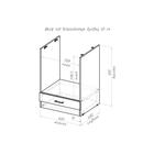 Кухонный гарнитур прямой «Симона компакт», 2200 мм, цвет дуб сонома/венге/берилл бежевый - Фото 3