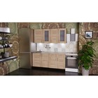 Кухонный гарнитур прямой «Ника демо», 1700 мм, цвет дуб сонома - Фото 1