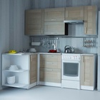 Кухонный гарнитур угловой «Лира прайм», 1300×2100 мм, цвет ясень шимо светлый - Фото 1