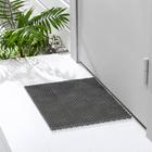 Покрытие ковровое щетинистое «Травка-эконом», 36×48 см, цвет серый - фото 20910322