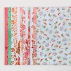 УЦЕНКА Набор бумаги для скрапбукинга «Мои осенние грёзы» с фольгированием, 12 шт., 30×30 см, 250 г/м² - Фото 3