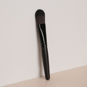 Кисть для макияжа, 14 см, цвет чёрный