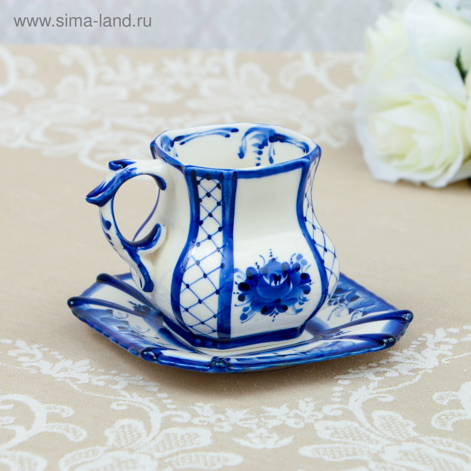 Гжельская Посуда Купить Интернет Магазин