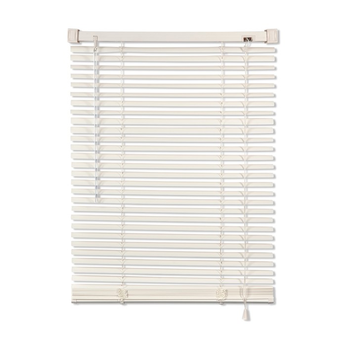 Жалюзи пластиковые, размер 180×160 см, цвет ваниль - Фото 1